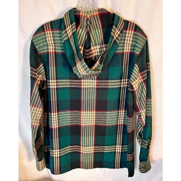 Ralph Lauren Hooded Zip Up Jacket Plaid Sz P/S - Picture 3 of 9